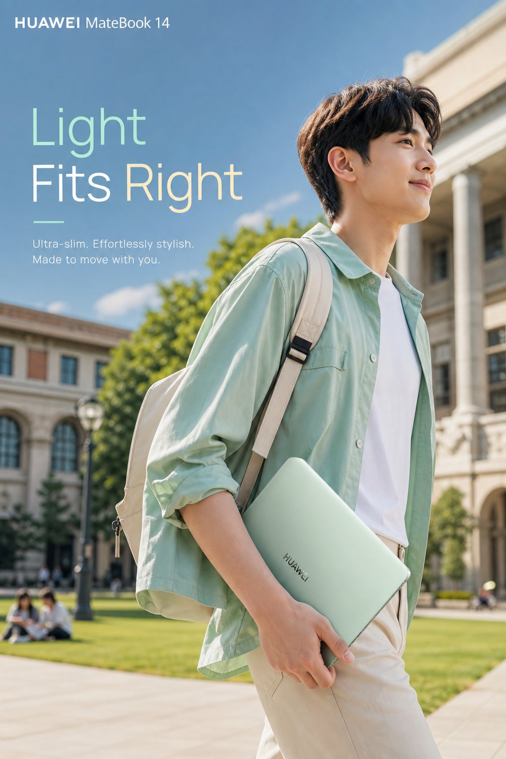 Huawei MateBook 14 — ad creative generated by GrowthGPT