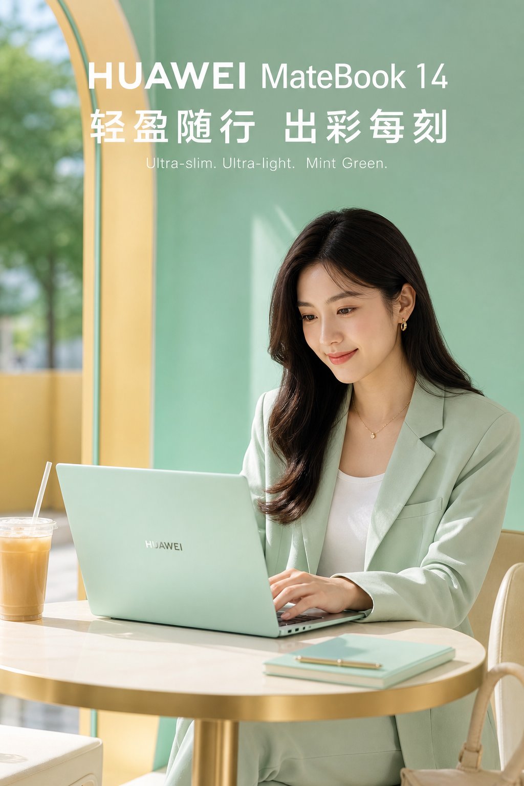 Huawei MateBook 14 — ad creative generated by GrowthGPT