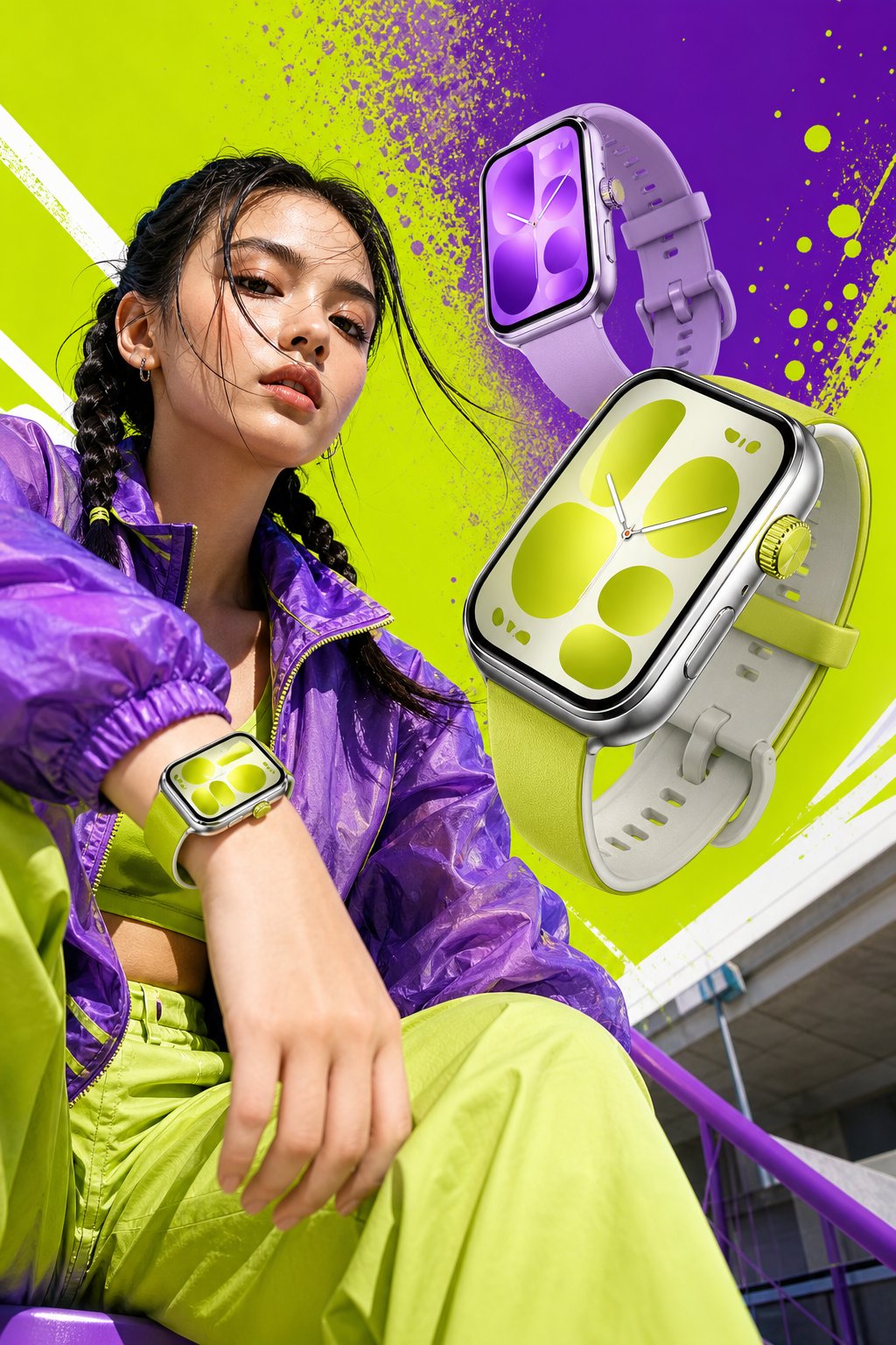Huawei Watch Fit 5 — ad creative generated by GrowthGPT